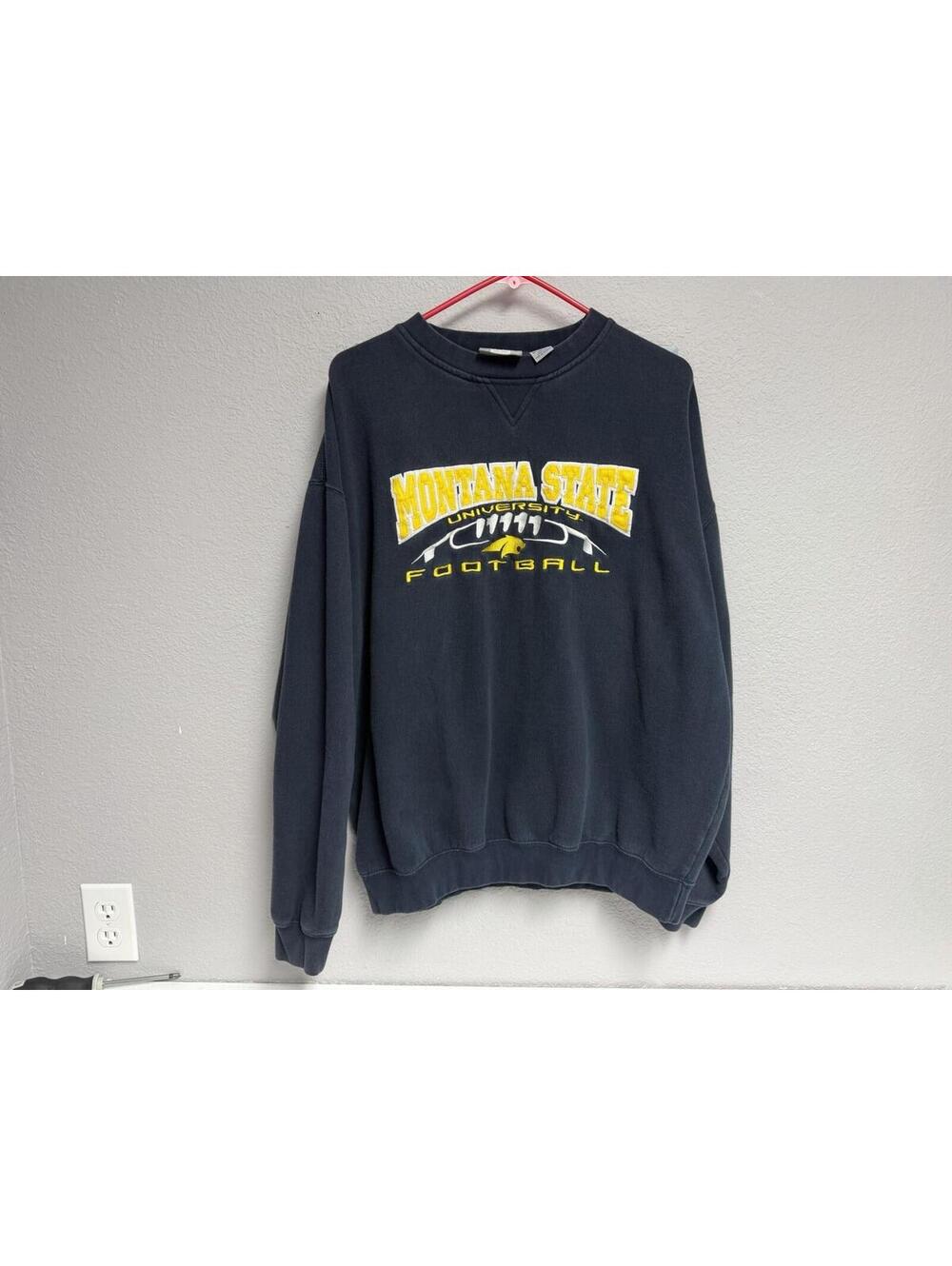 Montana State University Bobcats Football Crewneck / Size XL